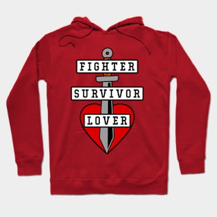 Fighter Survivor Lover Hoodie